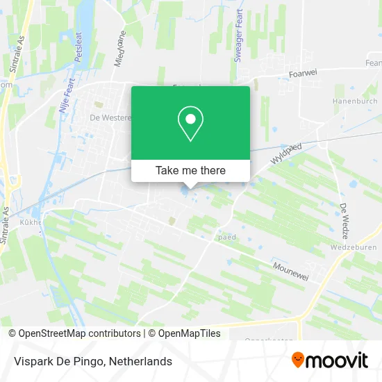 Vispark De Pingo map