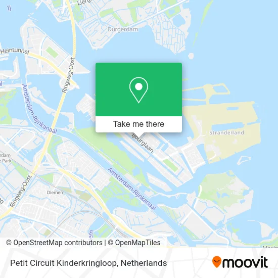 Petit Circuit Kinderkringloop map