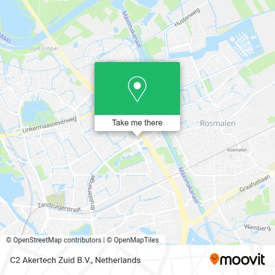 C2 Akertech Zuid B.V. Karte
