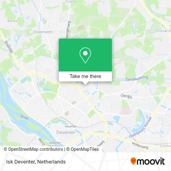 Isk Deventer map