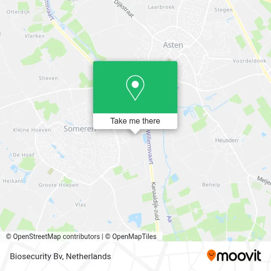 Biosecurity Bv map