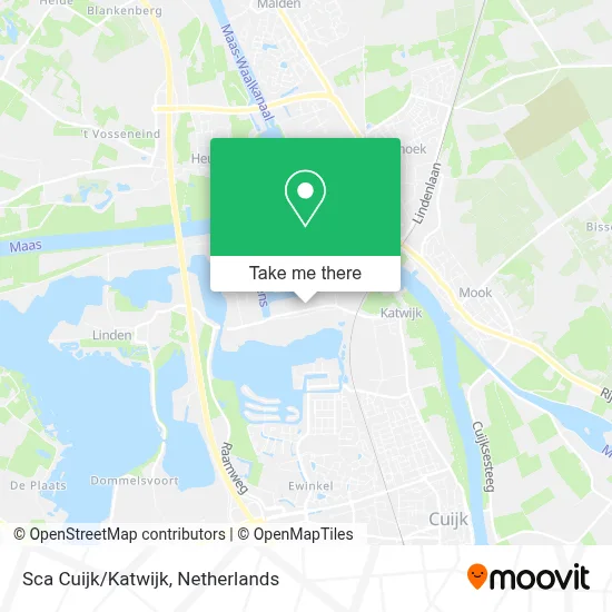 Sca Cuijk/Katwijk map