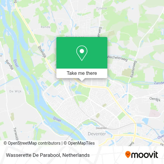 Wasserette De Parabool map
