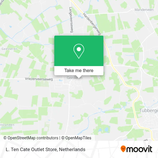 L. Ten Cate Outlet Store map