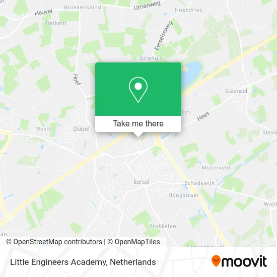 Little Engineers Academy map