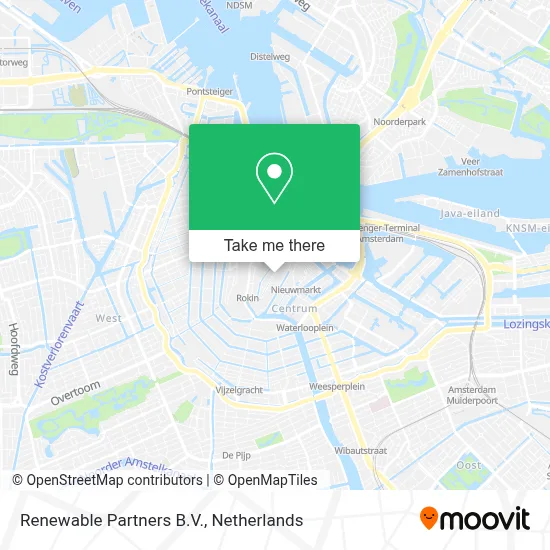 Renewable Partners B.V. map