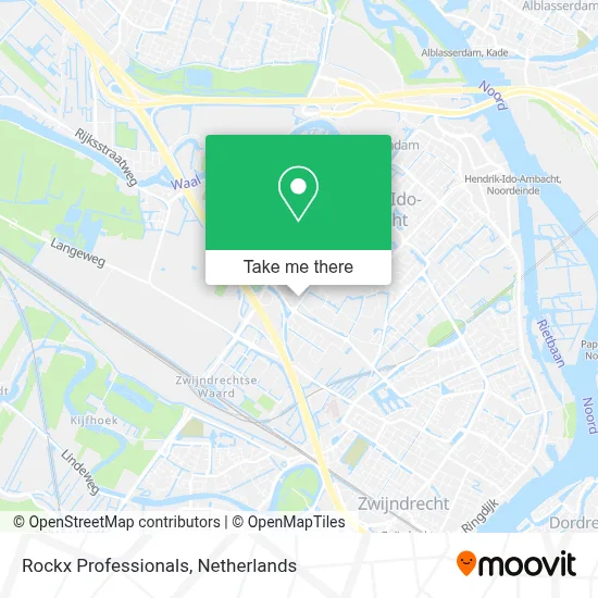 Rockx Professionals map