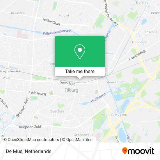 De Mus map