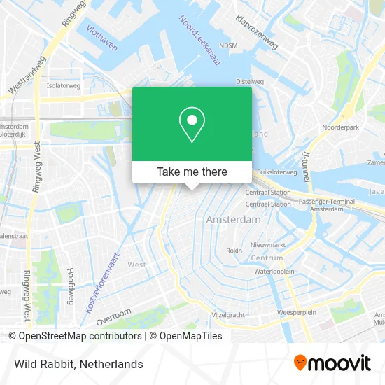 Wild Rabbit map