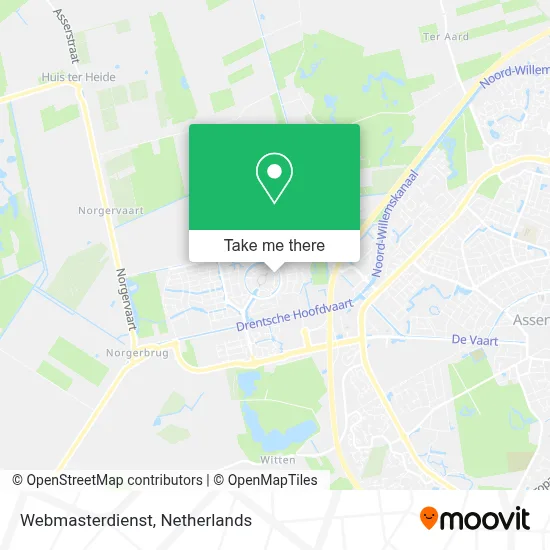 Webmasterdienst map