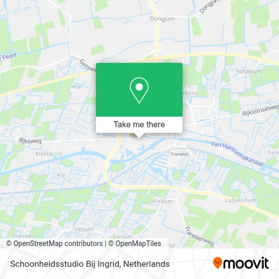 Schoonheidsstudio Bij Ingrid map