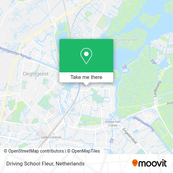 Driving School Fleur map