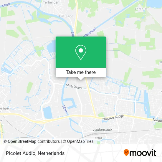 Picolet Audio map
