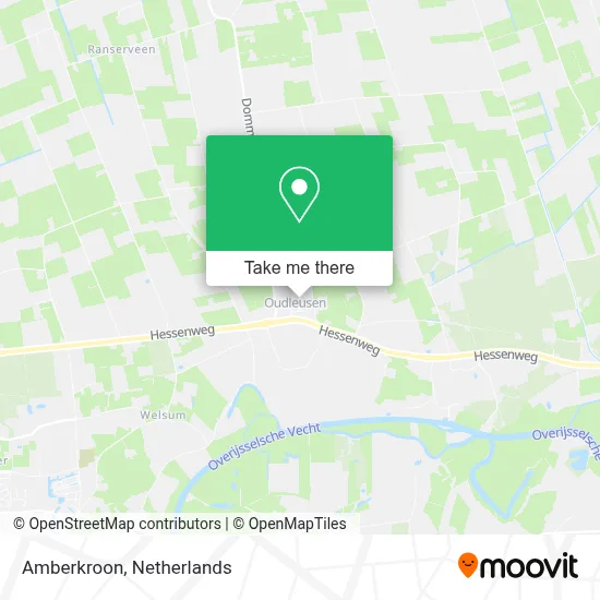 Amberkroon map