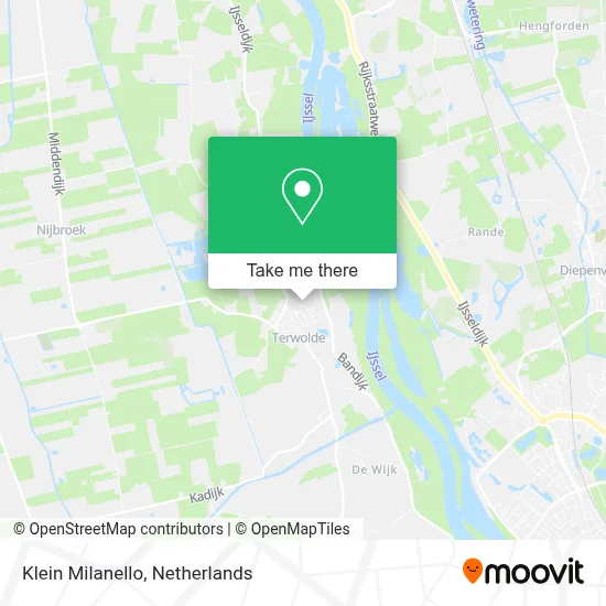 Klein Milanello map