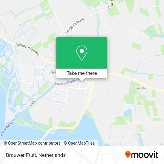 Brouwer Fruit map
