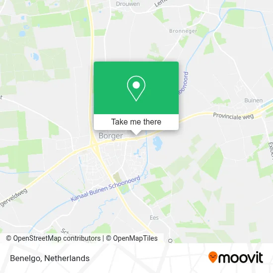Benelgo map