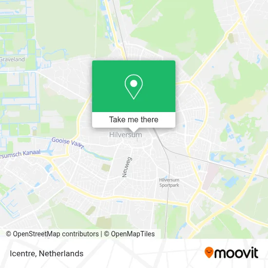 Icentre map