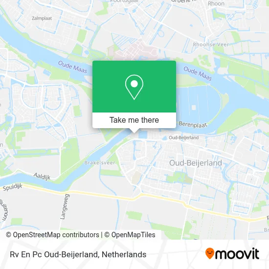 Rv En Pc Oud-Beijerland map