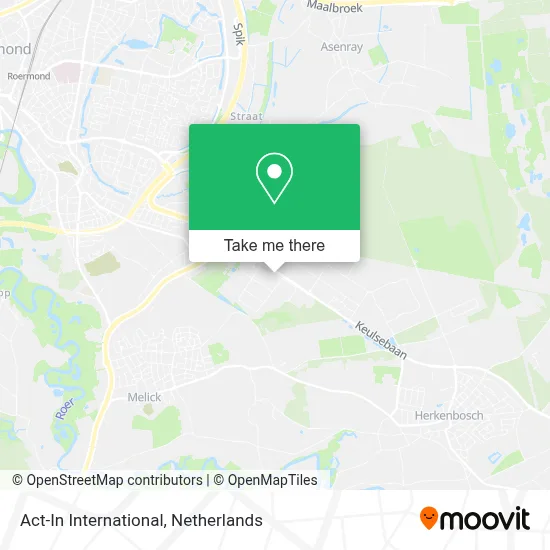 Act-In International map