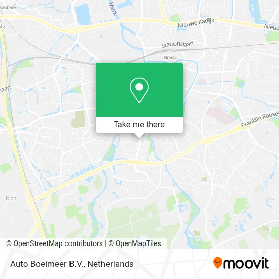 Auto Boeimeer B.V. map