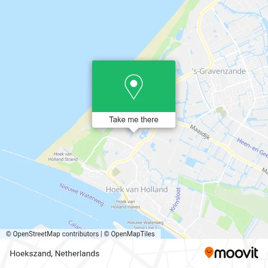 Hoekszand map