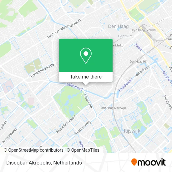 Discobar Akropolis map