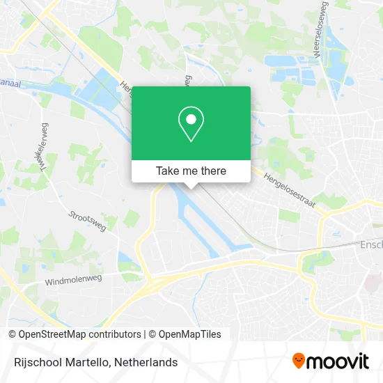 Rijschool Martello Karte