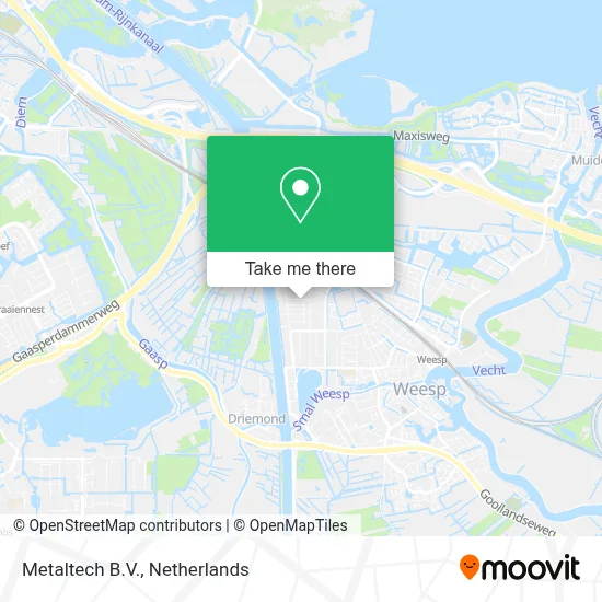 Metaltech B.V. map