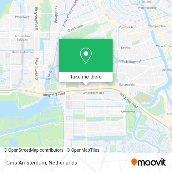 Cms Amsterdam Karte