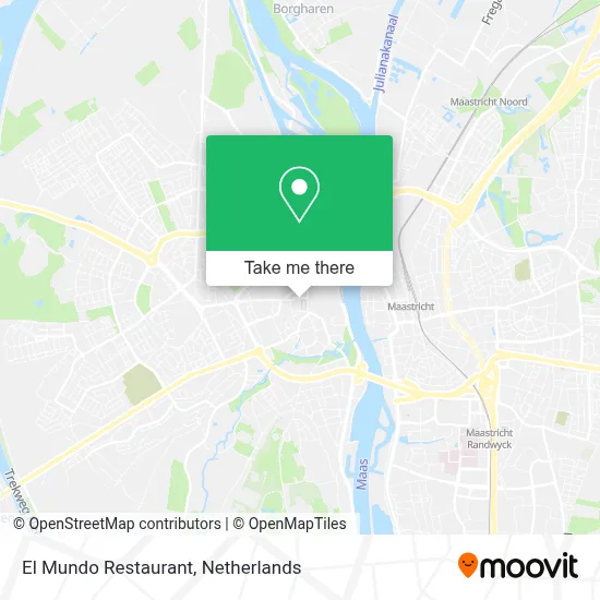 Restaurant El Mundo map