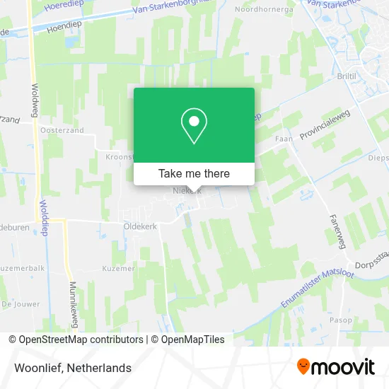 Woonlief map
