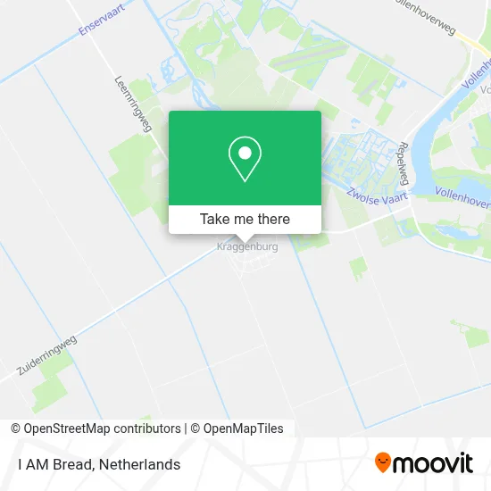 I AM Bread map