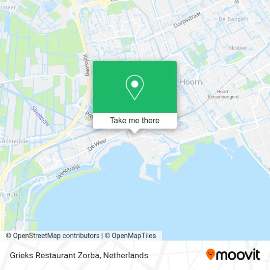 Grieks Restaurant Zorba map