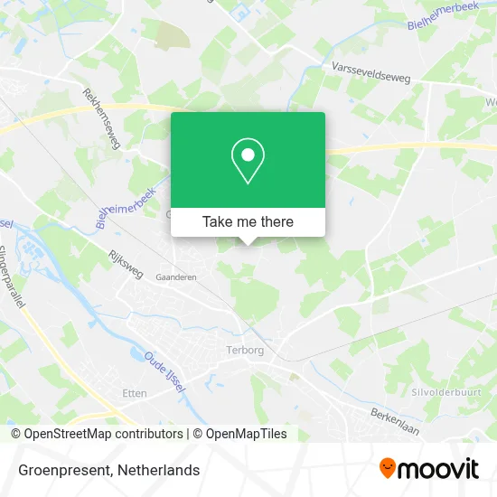 Groenpresent map