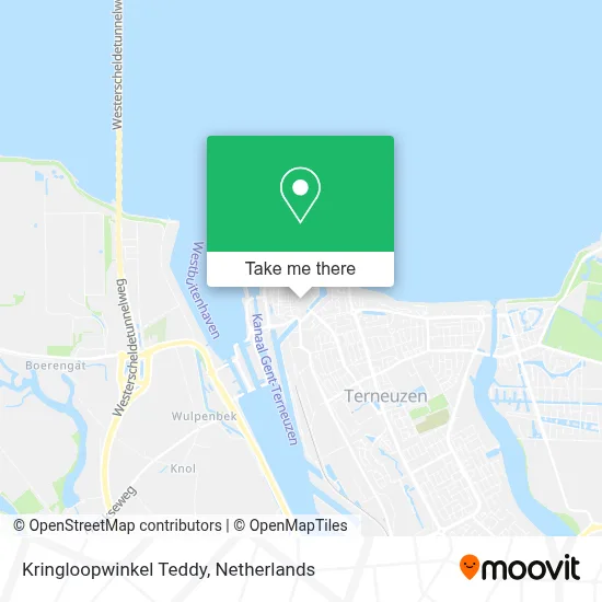Kringloopwinkel Teddy map