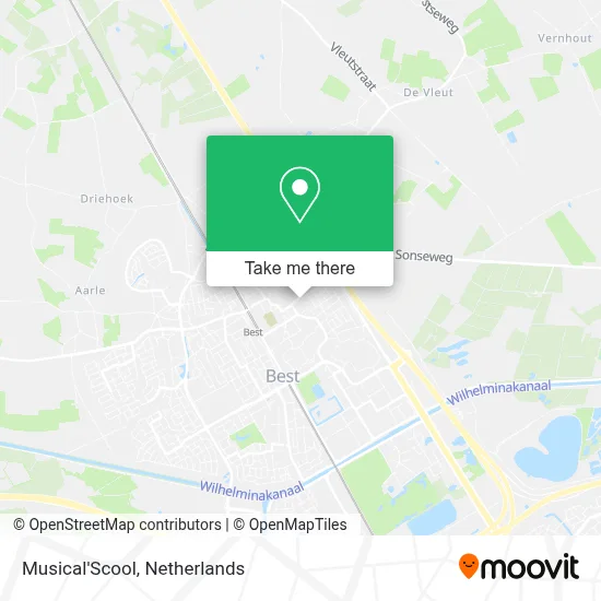 Musical'Scool map