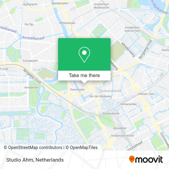 Studio Ahm map
