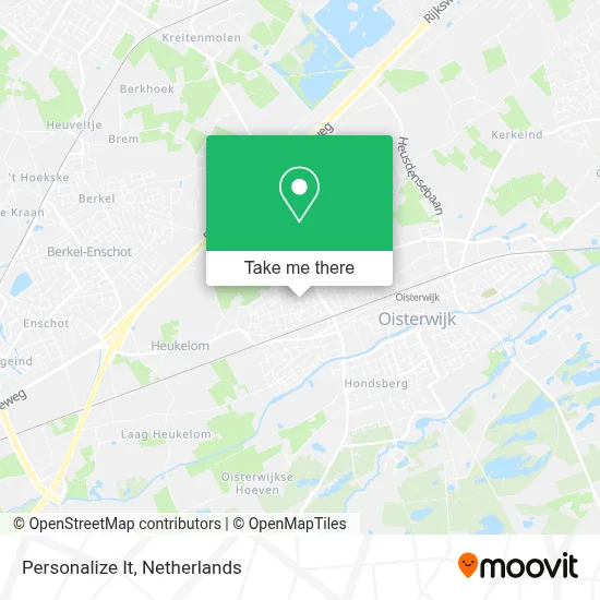 Personalize It map