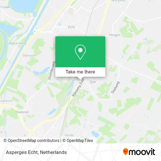 Asperges Echt map