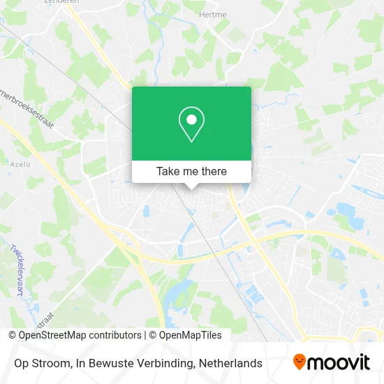 Op Stroom, In Bewuste Verbinding map