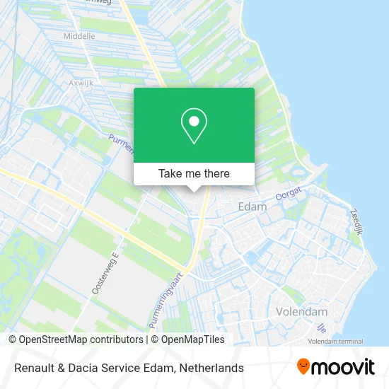 Renault & Dacia Service Edam map