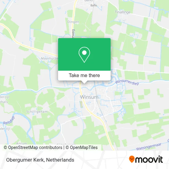 Obergumer Kerk map