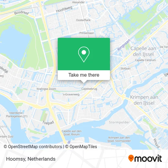 Hoomsy map