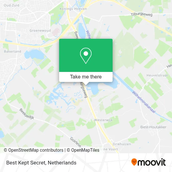 Best Kept Secret map