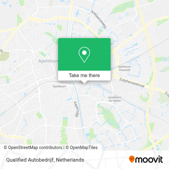 Qualified Autobedrijf map