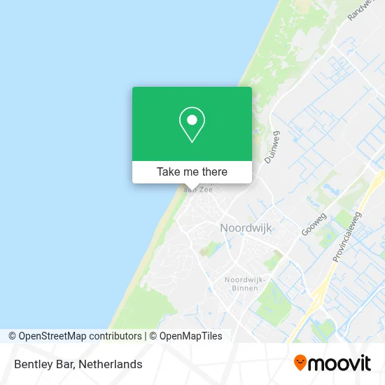 Bentley Bar map