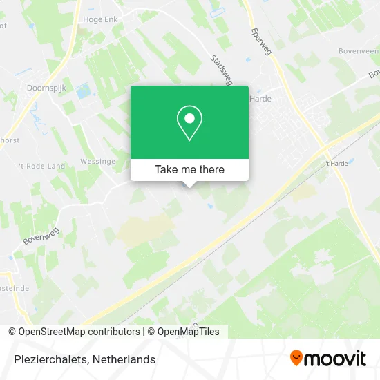Plezierchalets map
