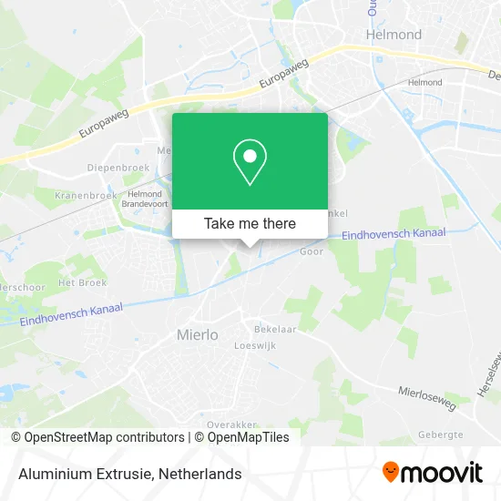 Aluminium Extrusie map