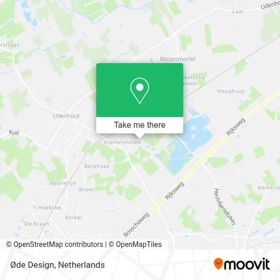 Øde Design map